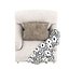 Luxury Classic Armchair with throw pillow and blanket