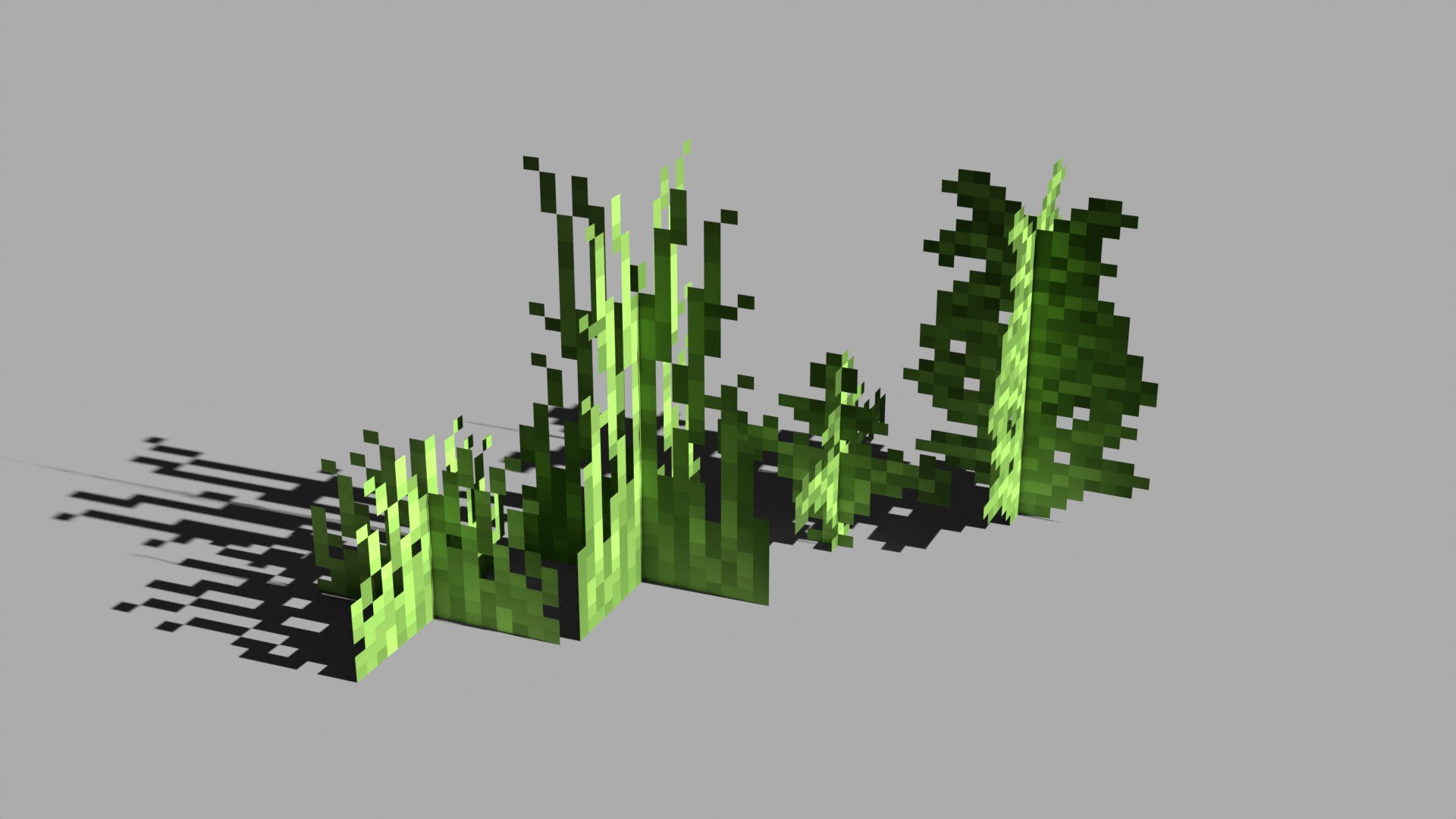 Free Minecraft Grass 3D Model - TurboSquid 2552090