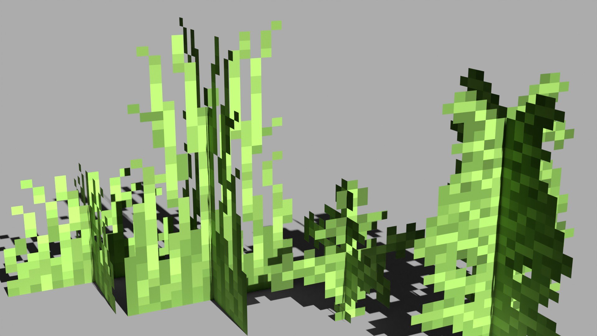 Free Minecraft Grass 3D Model - TurboSquid 2552090