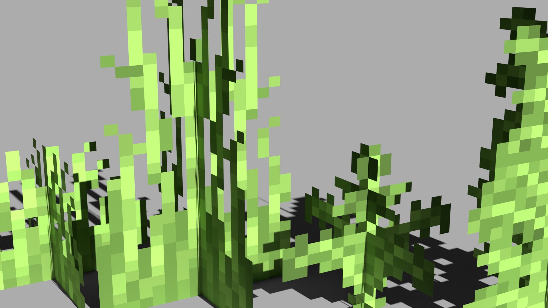 Free Minecraft Grass 3D Model - TurboSquid 2552090