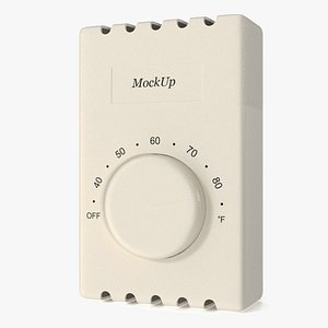 Thermostat Mockup 3D model