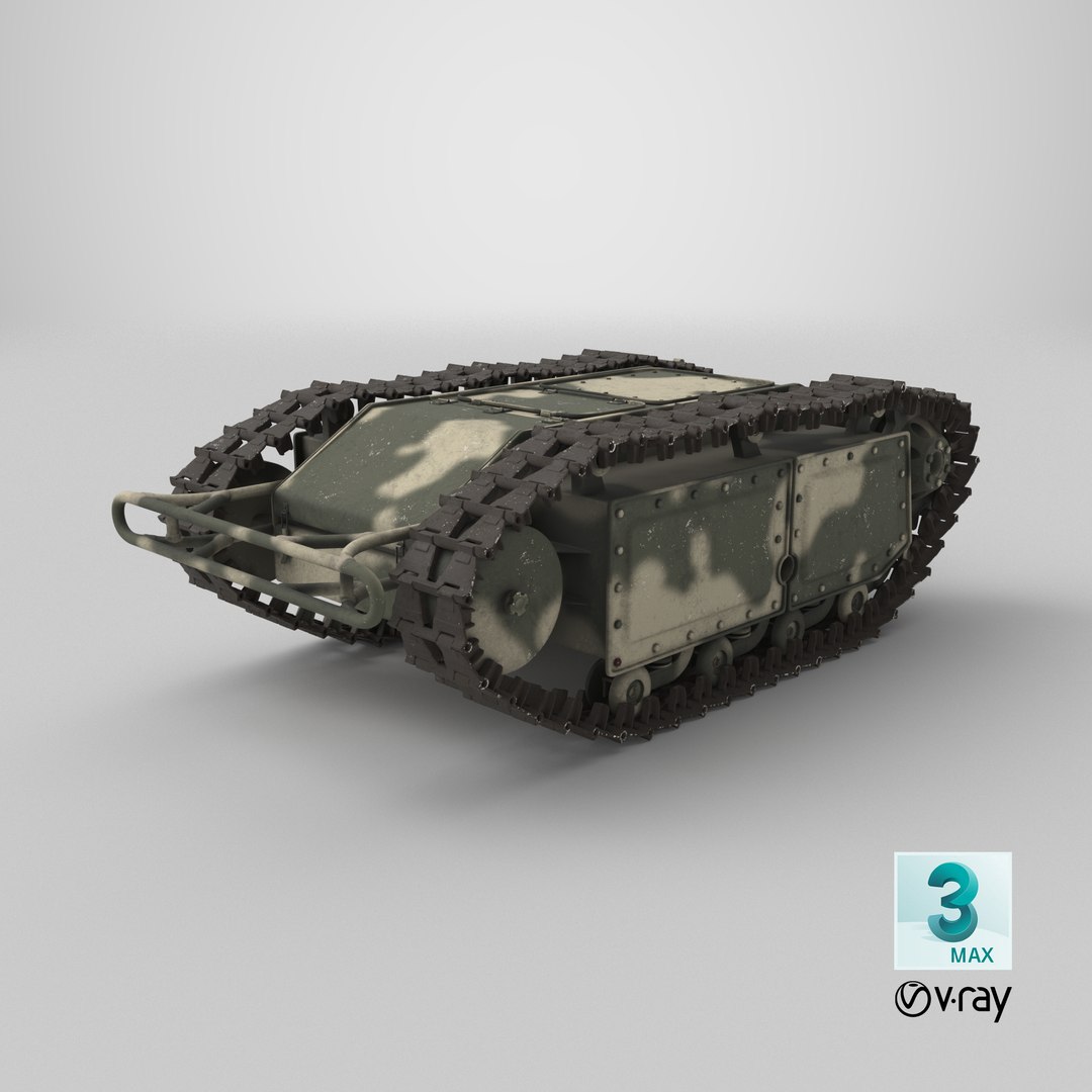Camouflaged Tracked Demolition Robot Used 3D model https://p.turbosquid.com/ts-thumb/QJ/gyVErH/jB/stemcell_max_vray_render/png/1762973204/1920x1080/fit_q87/532b32322b35d03105a1d60bcbdac93e7a78195b/stemcell_max_vray_render.jpg