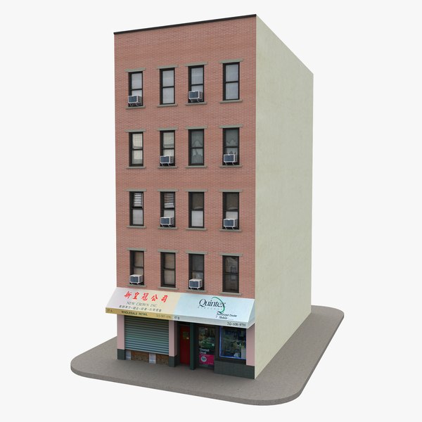 3D model NYC New York City Building 3d model 3