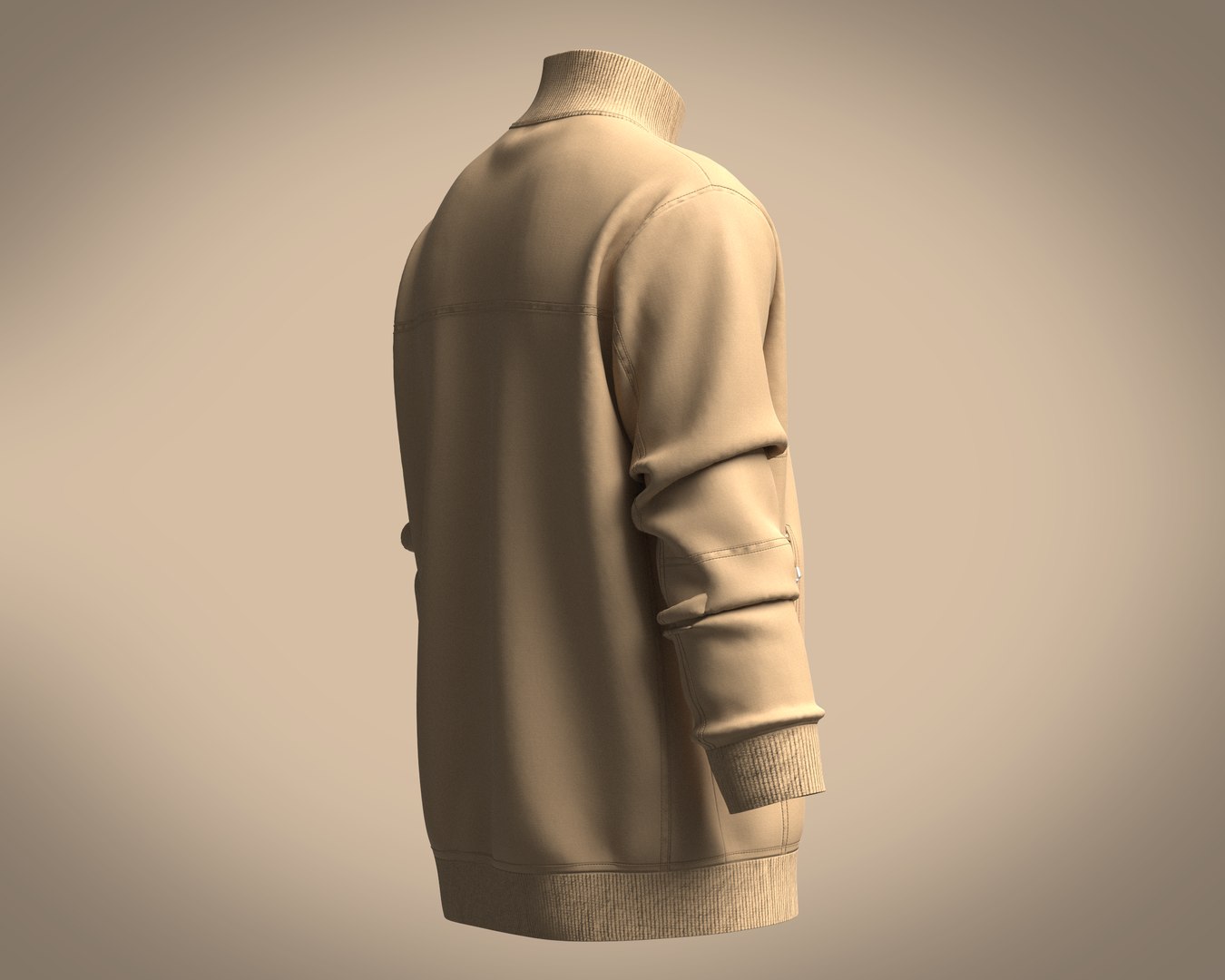 PRISM Piko and Chou Chou (Low-Poly 3D Pixelized) White Zipper Hooded Jacket (Free Size) main image 0