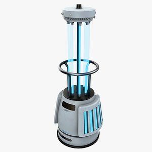 Autonomous UV Disinfection Robot Adibot