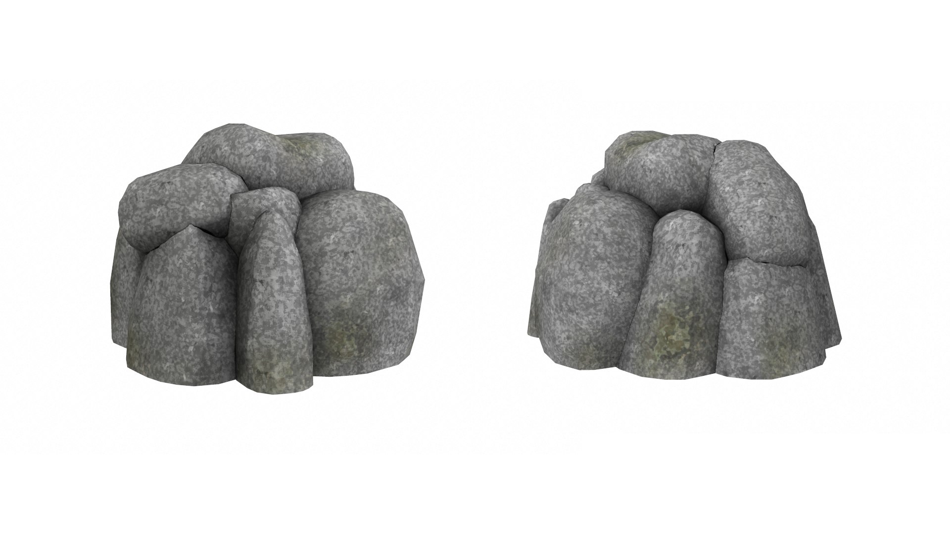 3D Low Poly Cave - Game Ready - TurboSquid 1977637