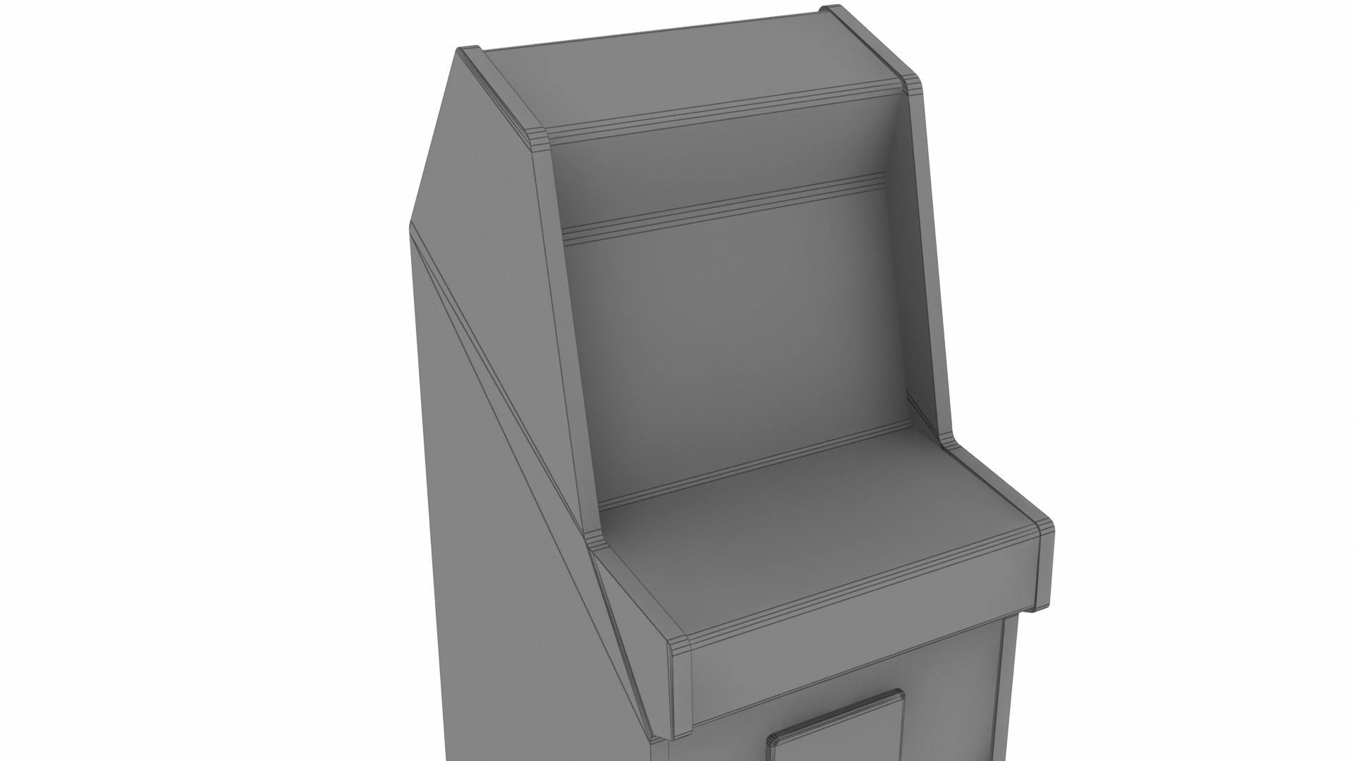 Pacman Command Arcade Machine 3D Model - TurboSquid 1502054