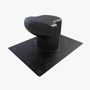 3d stake mooring model