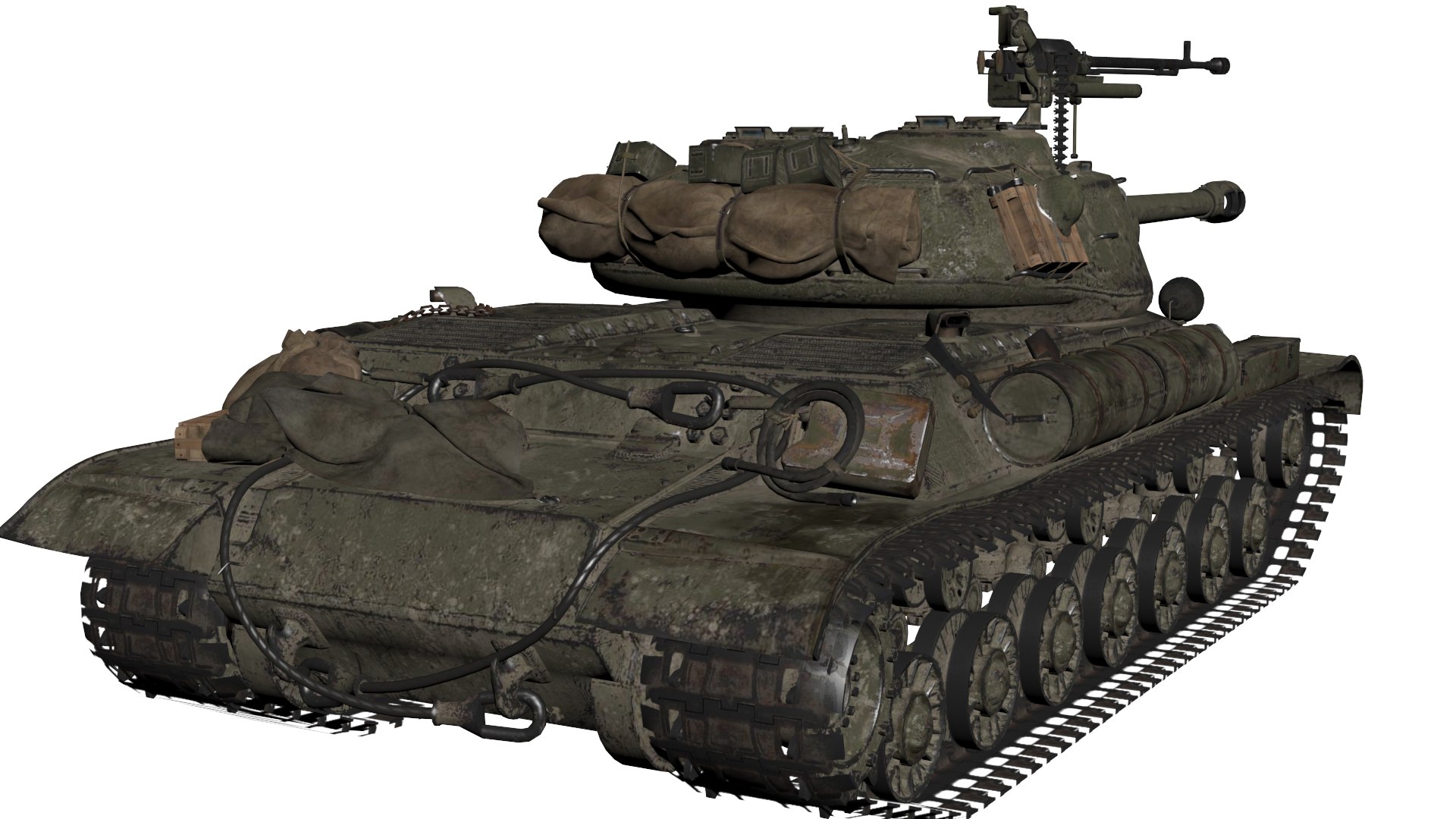 WWII USSR Object 701 Heavy Tank 3D - TurboSquid 2216532