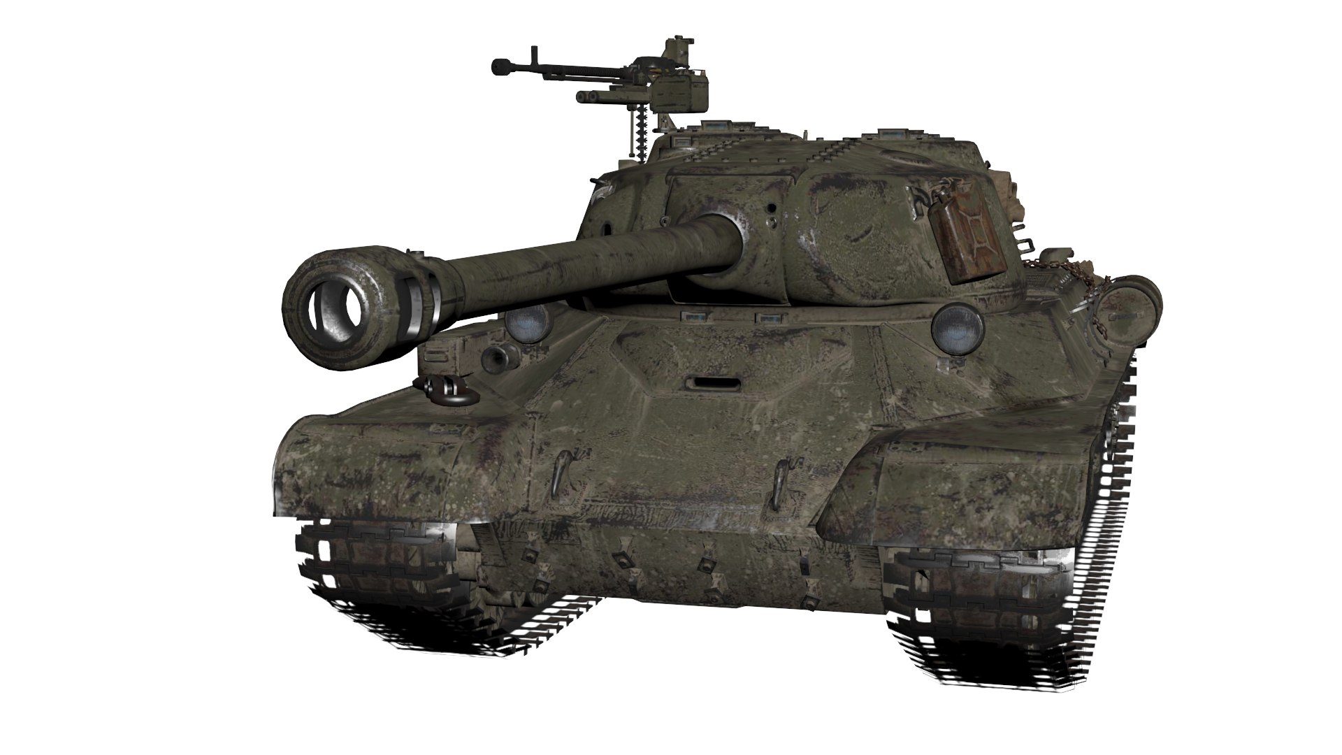 WWII USSR Object 701 Heavy Tank 3D - TurboSquid 2216532