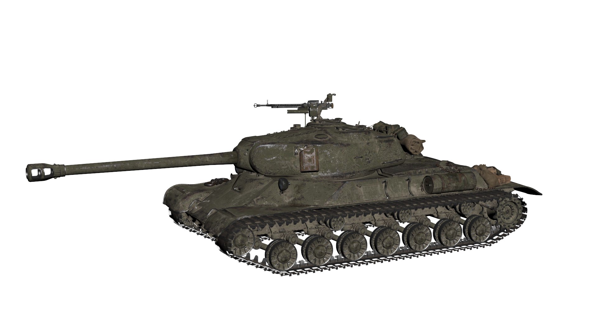 WWII USSR Object 701 Heavy Tank 3D - TurboSquid 2216532