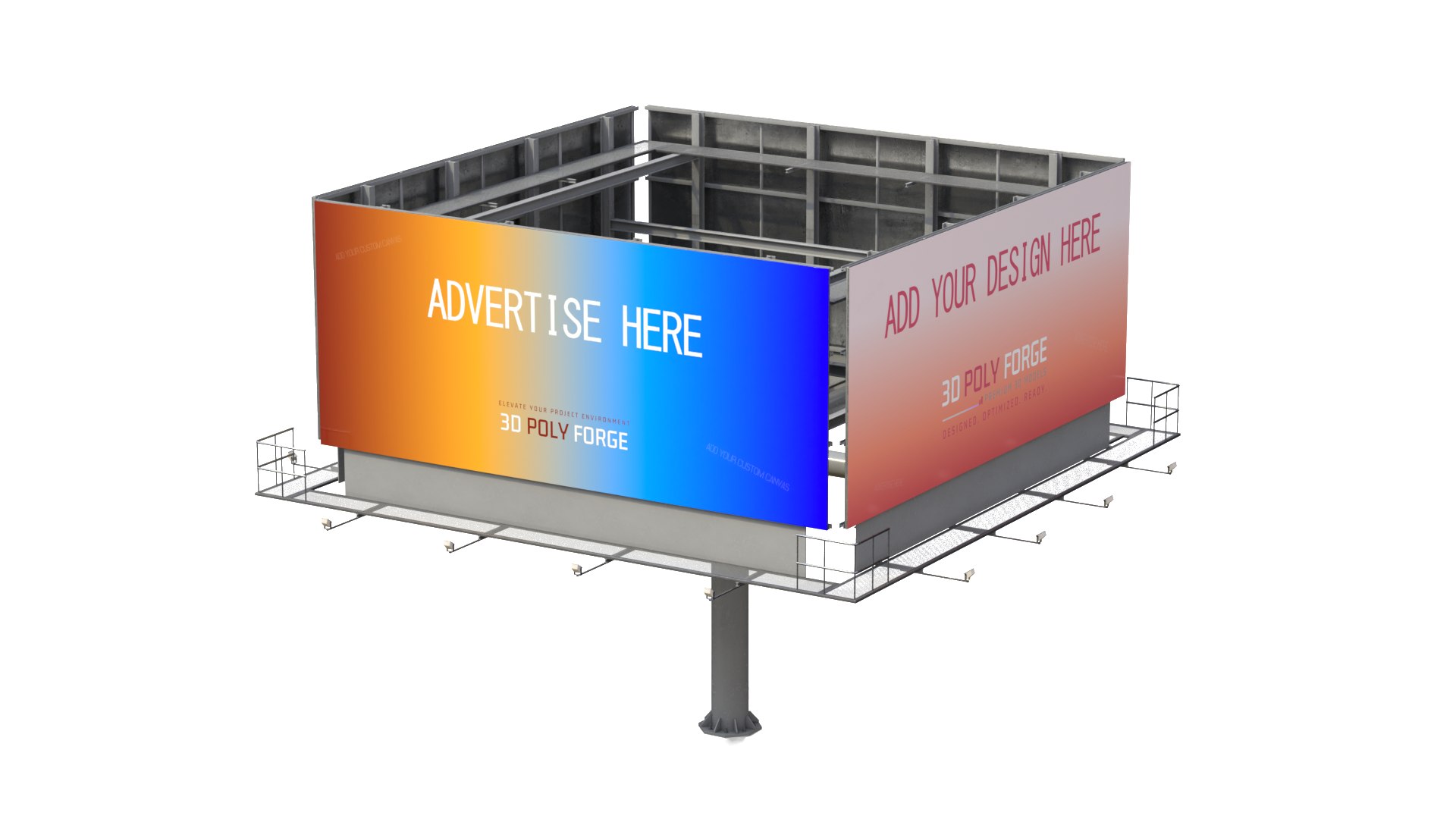 3D Unipole Billboards - Multiple Advertising Panel Set https://p.turbosquid.com/ts-thumb/QJ/xH1PbY/kt/r_1/png/1792534763/1920x1080/fit_q87/d1a94882fcbbe11328562f2fa909b6086b9201aa/r_1.jpg