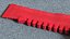 Two Way Zipper Opened Red