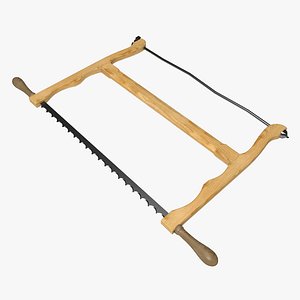 bow saw obj