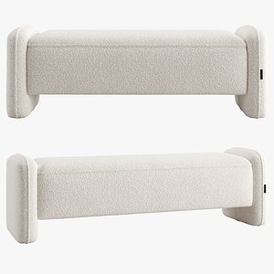 Marley banquette 3D model
