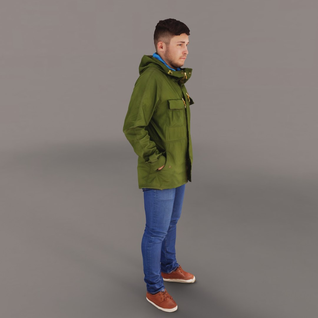 Male Man 3d Model