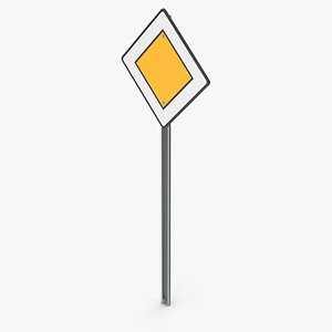 Main Road Sign