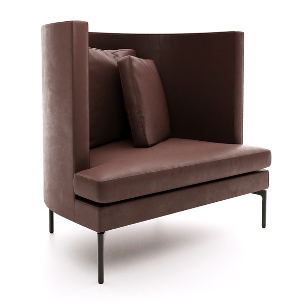modelo 3d Sillón Living Divani Clan Alta TurboSquid 2135316