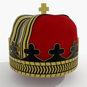 Royal crown 3D model