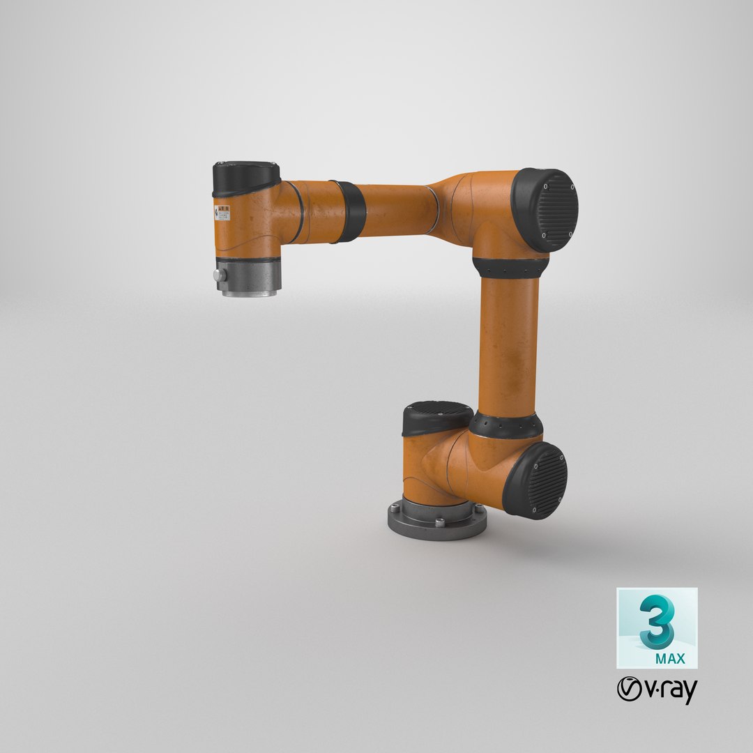 Used Collaborative Robot 3D model https://p.turbosquid.com/ts-thumb/QK/IUnhj1/cf/stemcell_max_vray_render/png/1674499601/1920x1080/fit_q87/f9dab71edd8bf530c6d113467bbd260e40efcf9d/stemcell_max_vray_render.jpg