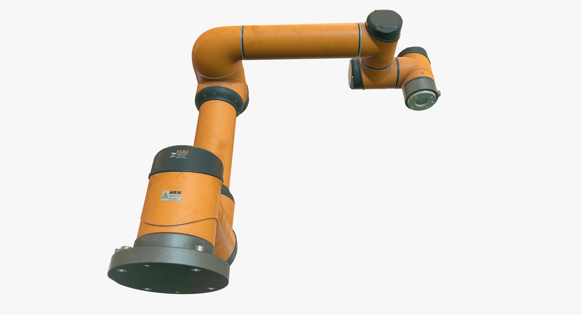 Used Collaborative Robot 3D model https://p.turbosquid.com/ts-thumb/QK/IUnhj1/yl/screenshot008/jpg/1673197942/1920x1080/fit_q87/4bee4920a00cfaabc6f7902eb648b388b3481800/screenshot008.jpg