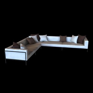 Kettal Landscape Right corner module sofa