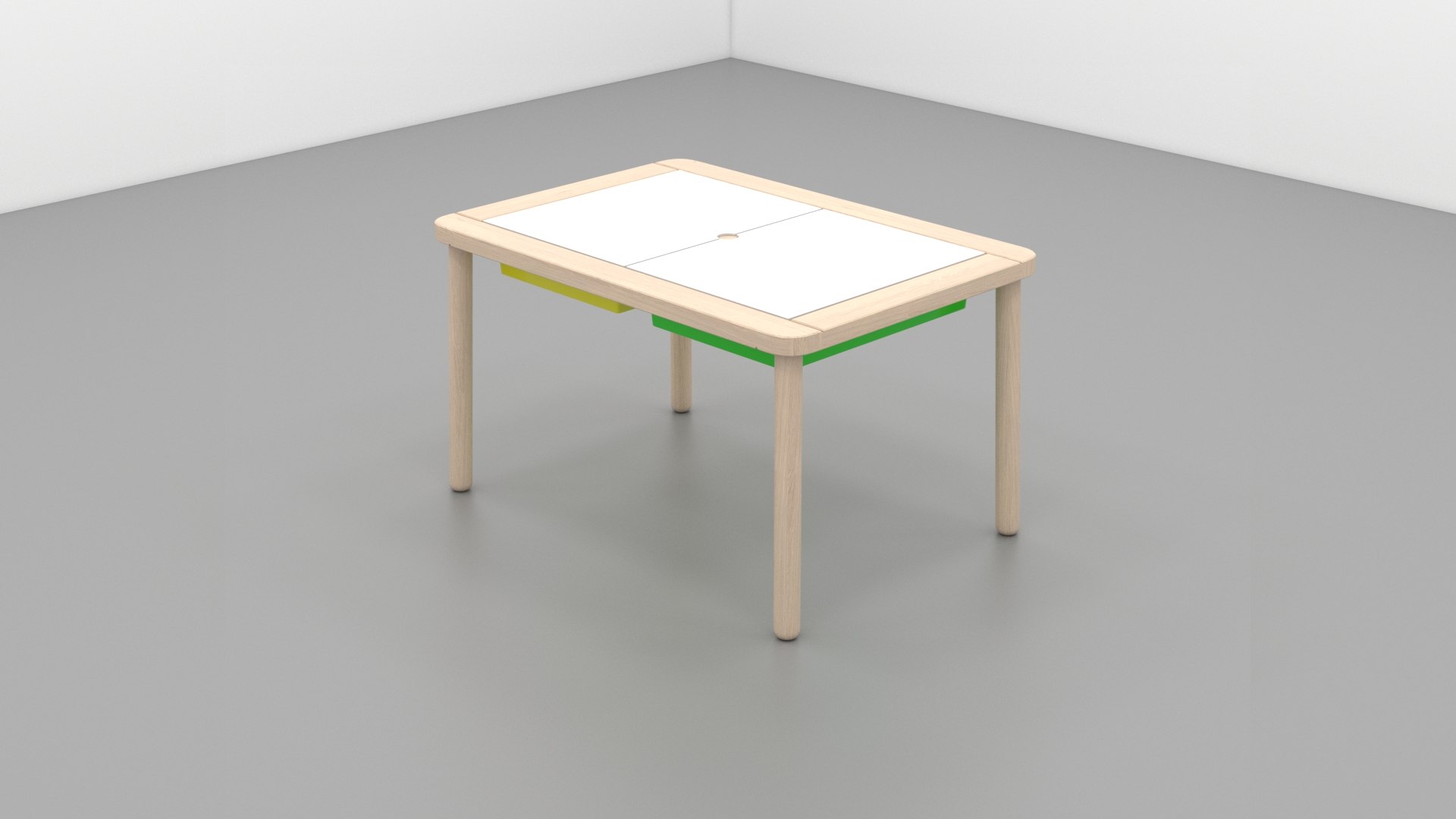 Ikea Flisat Table Chairs Model TurboSquid 1478733