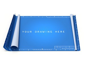 3D blueprint blue print