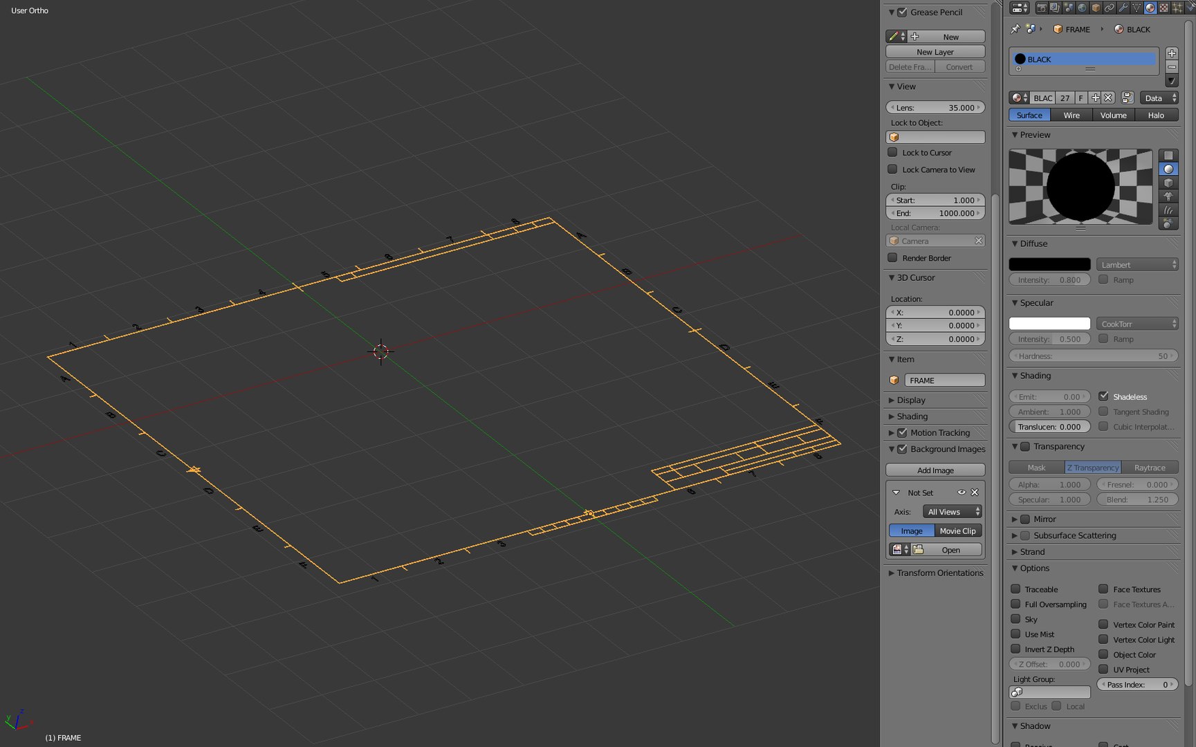 3D Blueprint Blue Print - TurboSquid 1555673