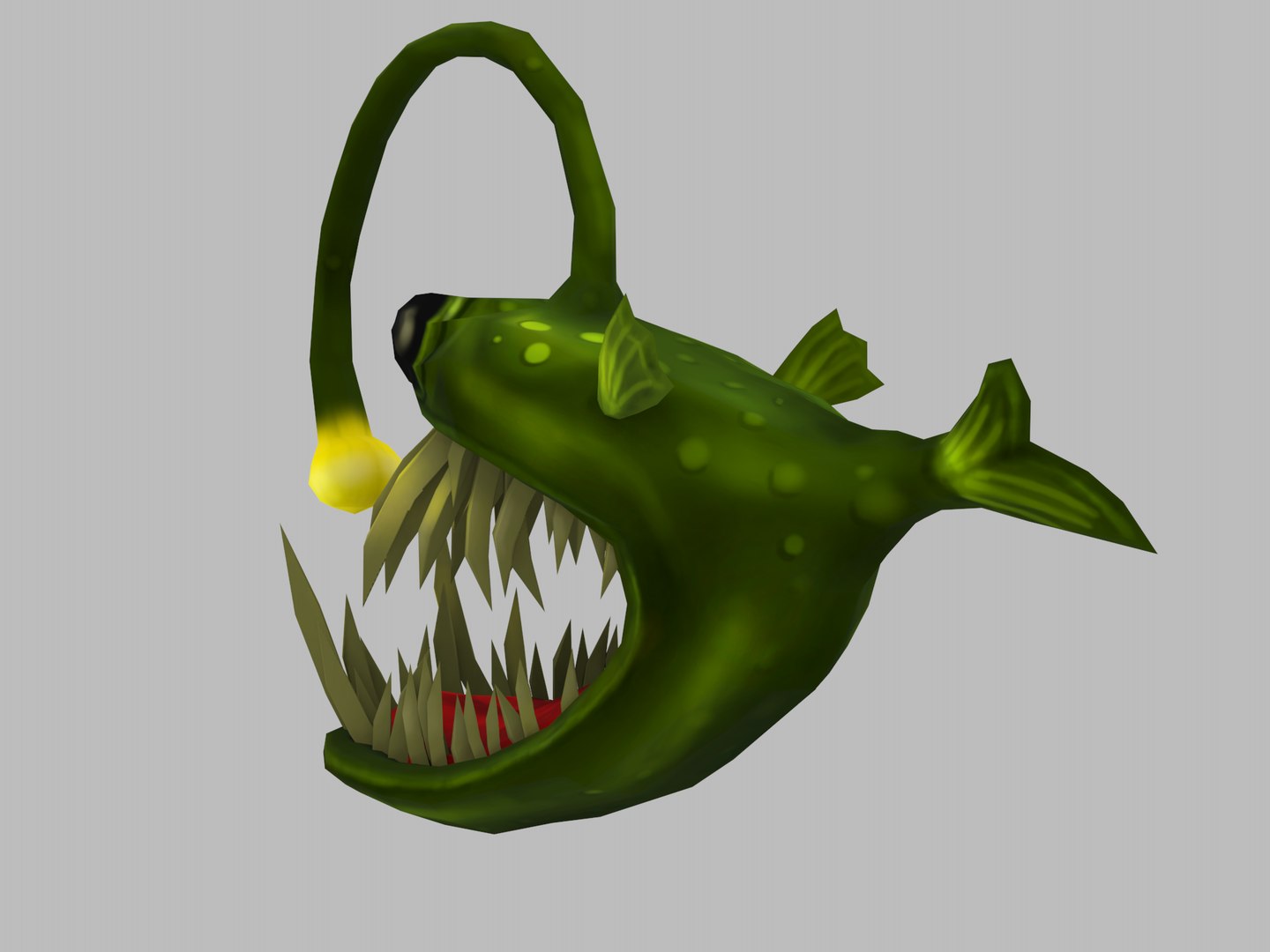 3D Fish Angler Anglerfish - TurboSquid 1334401