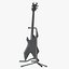 B C Rich Warlock Bass Guitar PBR