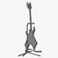 B C Rich Warlock Bass Guitar PBR