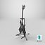 B C Rich Warlock Bass Guitar PBR