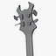 B C Rich Warlock Bass Guitar PBR