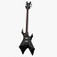 B C Rich Warlock Bass Guitar PBR