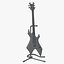 B C Rich Warlock Bass Guitar PBR