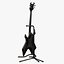 B C Rich Warlock Bass Guitar PBR