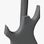 B C Rich Warlock Bass Guitar PBR