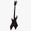 B C Rich Warlock Bass Guitar PBR
