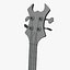 B C Rich Warlock Bass Guitar PBR