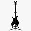 B C Rich Warlock Bass Guitar PBR