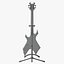 B C Rich Warlock Bass Guitar PBR