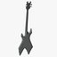 B C Rich Warlock Bass Guitar PBR