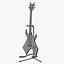 B C Rich Warlock Bass Guitar PBR