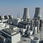3d model of nuclear power plant