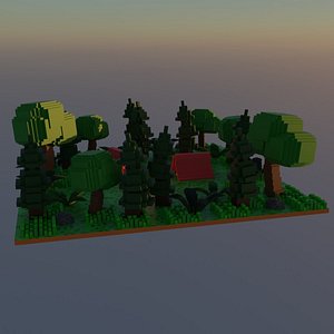 3D Camping MAP