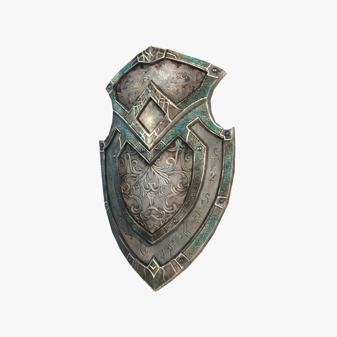 3D Hand Drawn Style Magic Shield - TurboSquid 2421761