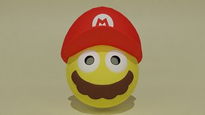 3D Emoji Mario