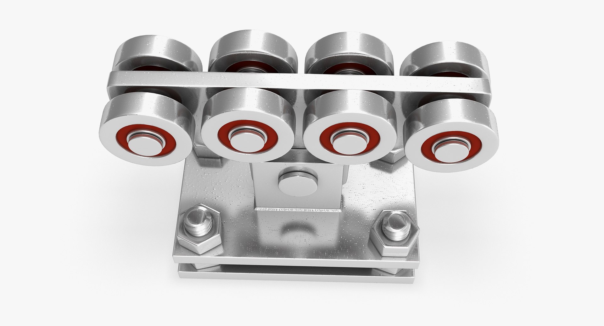 Automatic Gates Roller 3d Obj