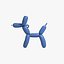 Balloon Dog Keychain Charm 3D Printable STL Model
